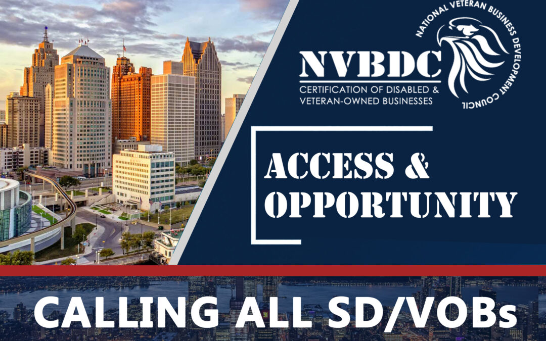 Access & Opportunity – Calling all SD/VOBs