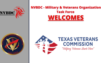 Texas Veterans Commission, supporting veterans in their transition to civilian life, has joined NVBDC’s MVO Task Force.