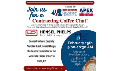 Contracting Coffee Chat with Hensel Phelps; in-person event- February 15th, 2024 from 9:00am-10:30am MT