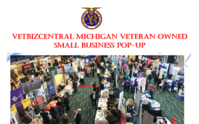 VetBizCentral Michigan Veteran Owned Small Business Pop-Up, September 29, 2023, from 1:00pm-4:00pm at Mott Community College Event Center