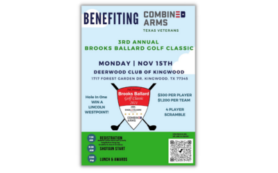 Combined Arms- 3rd Annual Brooks Ballard Golf Classic with Engel & Völkers Houston,  November 15, 2021
