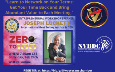 Friday Morning Reveille featuring Speaker Joseph Luckett, CEO of Zero to 100; February 24th, 2023 at 7:00am CST