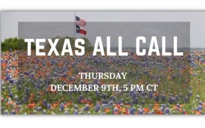 Re4ormed: Texas All Call, December 9, 2021, at 5:00 pm