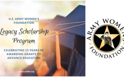 US Army Women’s Foundation: Legacy Scholarship Program – applications due no later than January 21, 2022