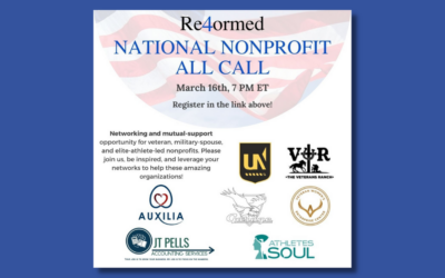 Re4ormed:  National Non-Profit All Call – March 16, 2022, 5:00 pm EST