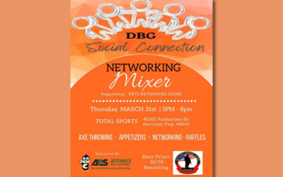Vets Returning Home: Social Connection Networking Mixer Fund Raiser; March 31st, 2022 – 5:00-8:00pm EST