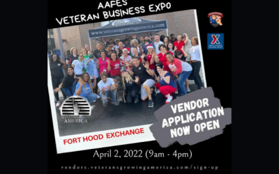Veterans Growing America/The Rosie Network: Veteran Business Expo, Fort Hood, TX April 2, 2022 9:00am-4:00pm CST