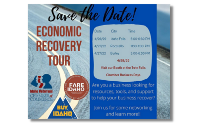 Idaho Veterans Chamber of Commerce: Economic Recovery Tour April 2022