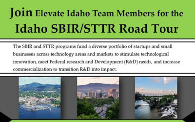 ID Veterans Chamber: Join ID Elevate Idaho for the SBIR/STTR June 13-15, 2022 Road Tour
