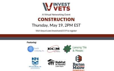 Virtual Construction Networking Event -May 19th, 2022 at 2:00pm EST