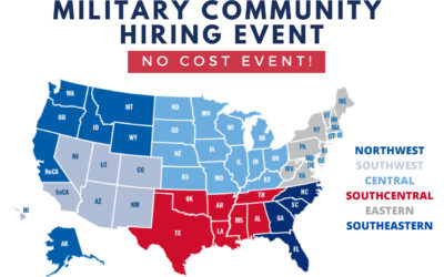 RecruitMilitary Southeast Region Virtual Veterans Hiring Fair: July 19th, 2022 from 11:00am-3:00pm EST