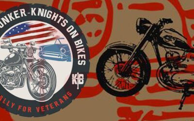 Coffee Bunker:  Coffee Bunker’s Knights on Bikes “Rally for Veterans” fund raiser on June 11, 2022 starting at 9:30 am CST