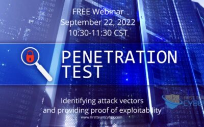 DeltaPoint Partners host Cyber Security Penetration Testing- Identifying Attack Vectors and Providing Proof of Exploitability webinar: September 22, 2022 at 10:30 CST