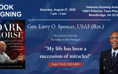 Veterans Growing America: BOOK SIGNING at Veterans Growing America Pop-Up Shop; August 27, 2022 from 1:00pm-3:00pm EST