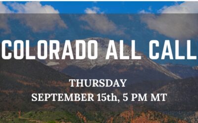Re4ormed powered by Freedom Maker Virtual Services: Colorado All Call; September 15th, 2022 at 5:00pm MT