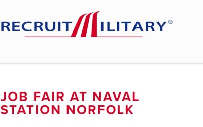 RecruitMilitary: JOB FAIR AT NAVAL STATION NORFOLK AT Vista Point Center on October 26th, 2022 from 11:00am-3:00pm EST