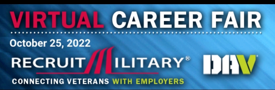 RecruitMilitary: NATIONAL LOGISTICS VIRTUAL CAREER FAIR; OCTOBER 25, 2022 | 11:00 AM – 3:00 PM Central Time