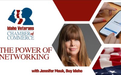 ID Veterans Chamber of Commerce: The Power of Networking Webinar; October 20, 2022- 12:00pm-1:00pm MST