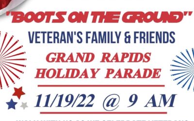 Michigan Women Veterans Empowerment: “Boots on the Ground” Holiday Parade, November 19, 2022 at 9:00am EST