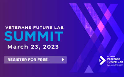 NYU VETERANS FUTURE LAB SUMMIT, March 23, 2023 from 3PM – 7PM ET