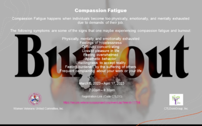 Veteran Yoga Project, Compassion Fatigue Course kicks off March 6th, 2023 at 7:00pm EST