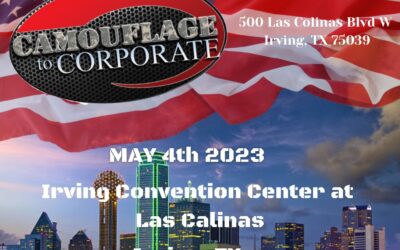 Camouflage to Corporate workshop; May 4, 2023;  9:00am-3:30pm CST