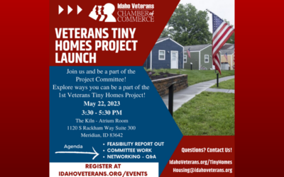 Veterans Tiny Home Project Committee Launch- May 22, 2023 at 3:30pm MT