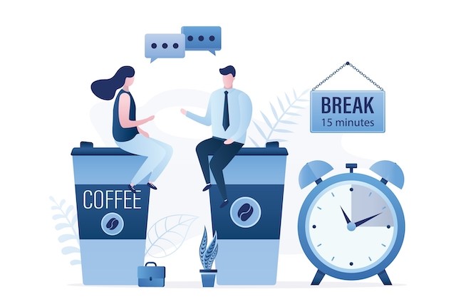 “It’s the 15-minute break which counts the most” by Rob Campbell