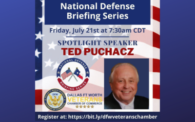 Friday Morning Reveille featuring the kick off of the National Defense Briefing Series with guest speaker Ted Puchacz; July 21st, 2023, at 7:00am CST