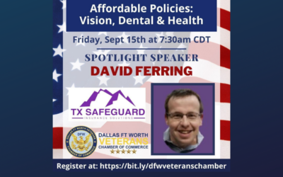 Friday Morning Reveille featuring Guest Speaker David Ferring on September 15th, 2023 at 7:00am CST