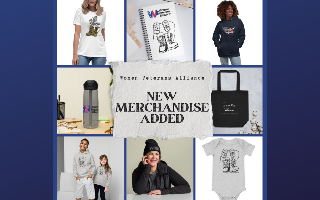 New Women Veterans Merch Available!