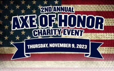 “2nd Annual Axe of Honor Charity Event”, November 9th, 2023