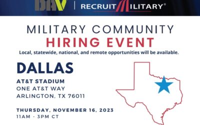 Hiring Event in Dallas – November 16, 2023