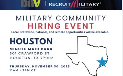 Hiring Event in Houston, TX – November 30, 2023