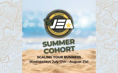 VEA Summer Cohort: Scaling Your Business; July 10, 2024 @ 6:00 pm – August 14, 2024 @ 10:00 pm
