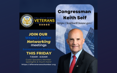 Friday Morning Reveille with Guest Speaker Congressman Keith Self; January 26th, 2024 at 7:00am CST
