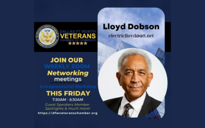 Network and Grow Your Business with Guest Speaker Lloyd Dobson on March 8th, 2024 at 7:00am CST