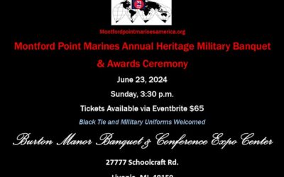 Montford Point Marines Annual Heritage Military Banquet & Awards Ceremony, June 23rd, 2024