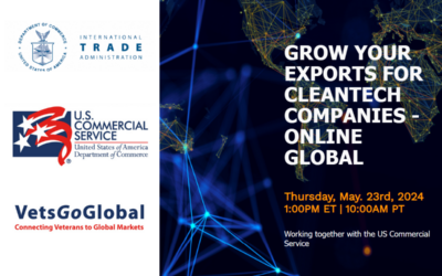 Grow Your Sales for Clean Tech Companies; May 23, 2024, 1:00pm-2:00pm ET