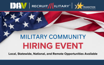Job Fair at Joint Base San Antonio; April 25th, 2024- 11:00am-3:00pm Central