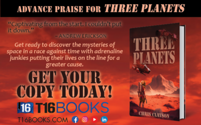 Tactical 16 Publishing presents “Three Planets” by Chris Clayson – pre-sale begins now!