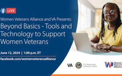 Facebook Live Event with the Women Veterans Alliance; June 12th, 2024
