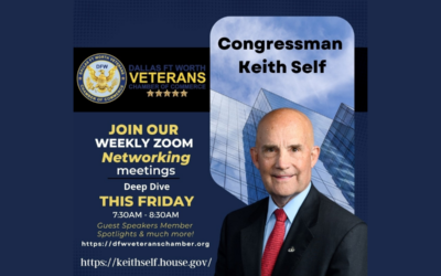 Friday morning reveille featuring guest speaker Congressman Keith Self, May 31st, 2024