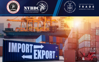 NVBDC Provides Vital Information to Certified VOBs on Top Ten Export Markets Following Strategic Partnership with the International Trade Administration’s Vets Go Global Initiative