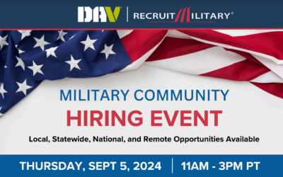 Greater Seattle Veterans Job Fair- September 5, 2024