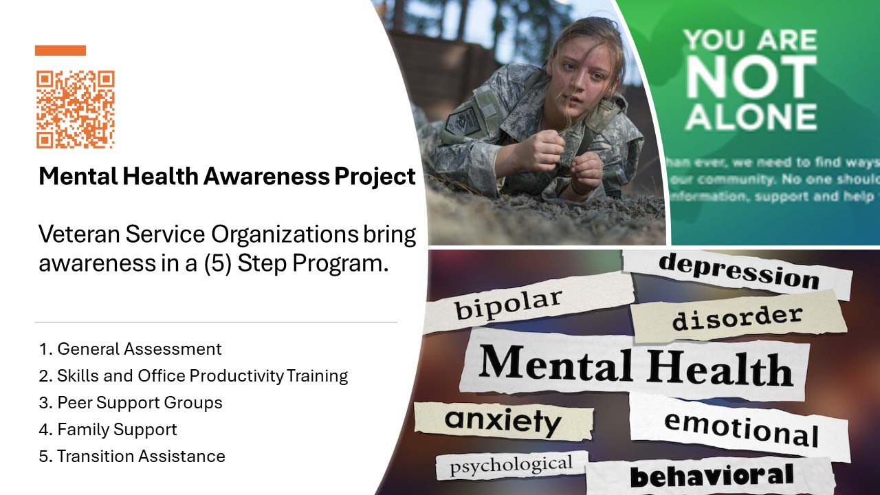 Mental Health Awareness Project; September 9, 2024 - NVBDC MVO Task Force