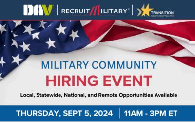 Job Fair at Joint Base McGuire-Dix-Lakehurst- September 5, 2024