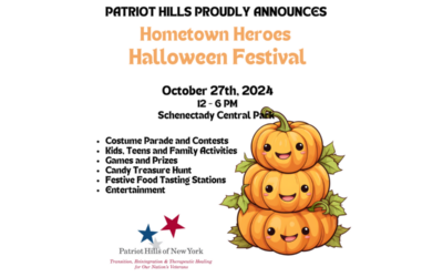 Patriot Hills of NY presents Hometown Heroes Halloween Festival; October 27th 2024