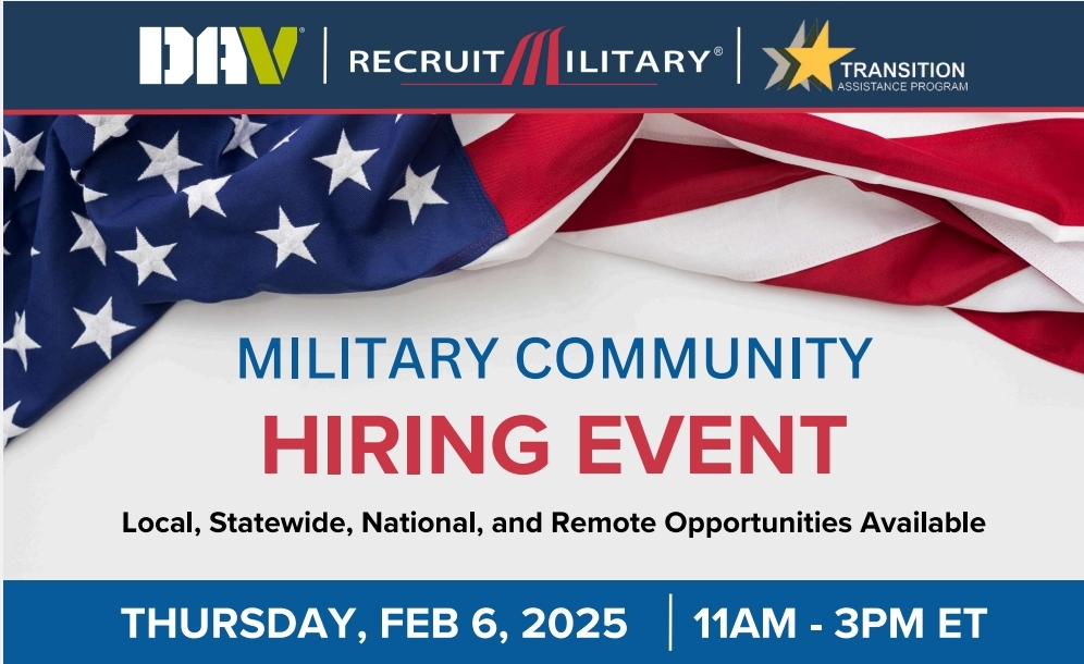 RecruitMilitary: Job Fair at Fort Liberty, February 6, 2025