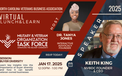 NC Veteran Business Association hosts NVBDC on January 17th, 2025